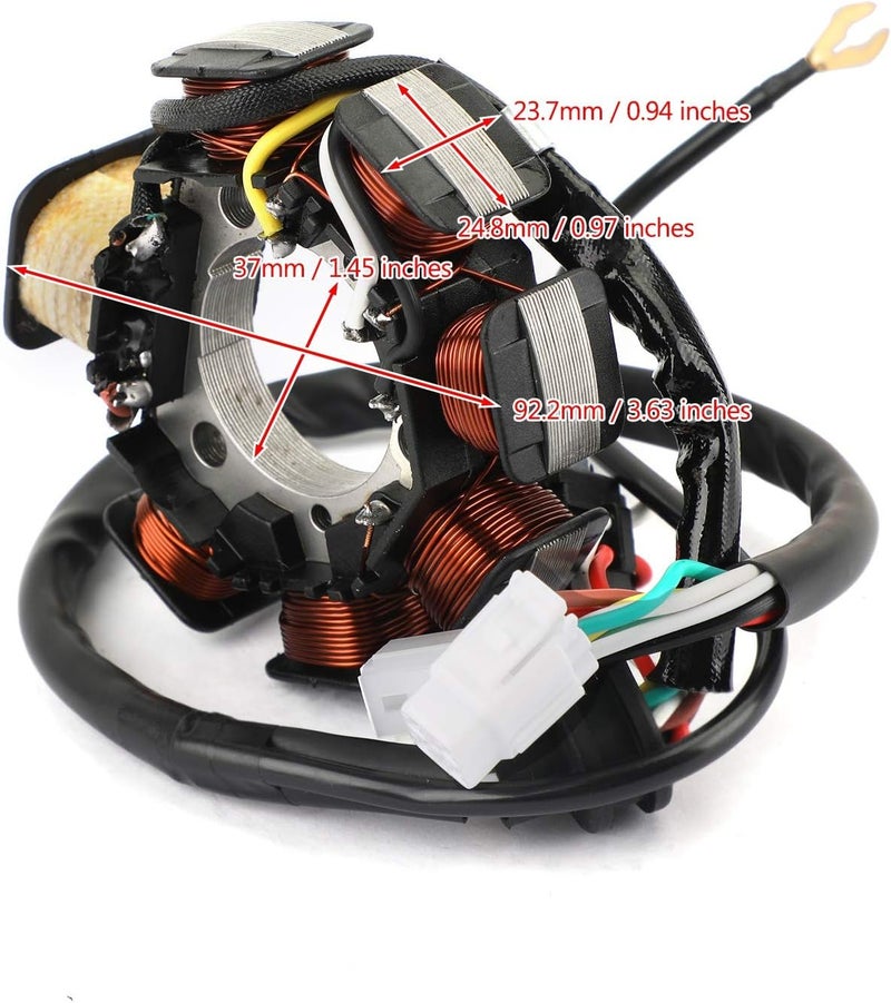 Frezon Magneto Generator Engine Stator Fit For Yamaha TTR 125 TT-R 125 2003-2017 / 5HP-85510-10 / 5HP-H5510-10 - Image 2
